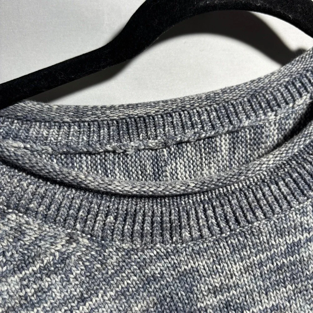 Lululemon Boxy Cotton Blend Sweater Nigh Sea / True Navy / Black‎ / Iron Blue XL